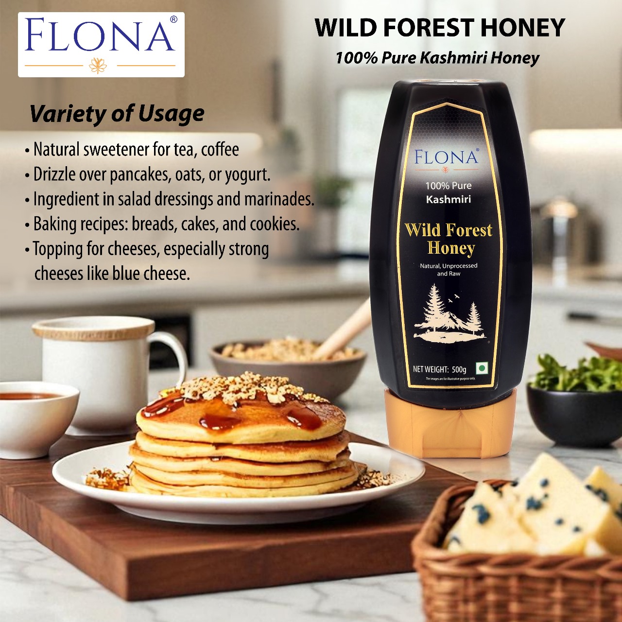 FLONA Wild Forest Honey