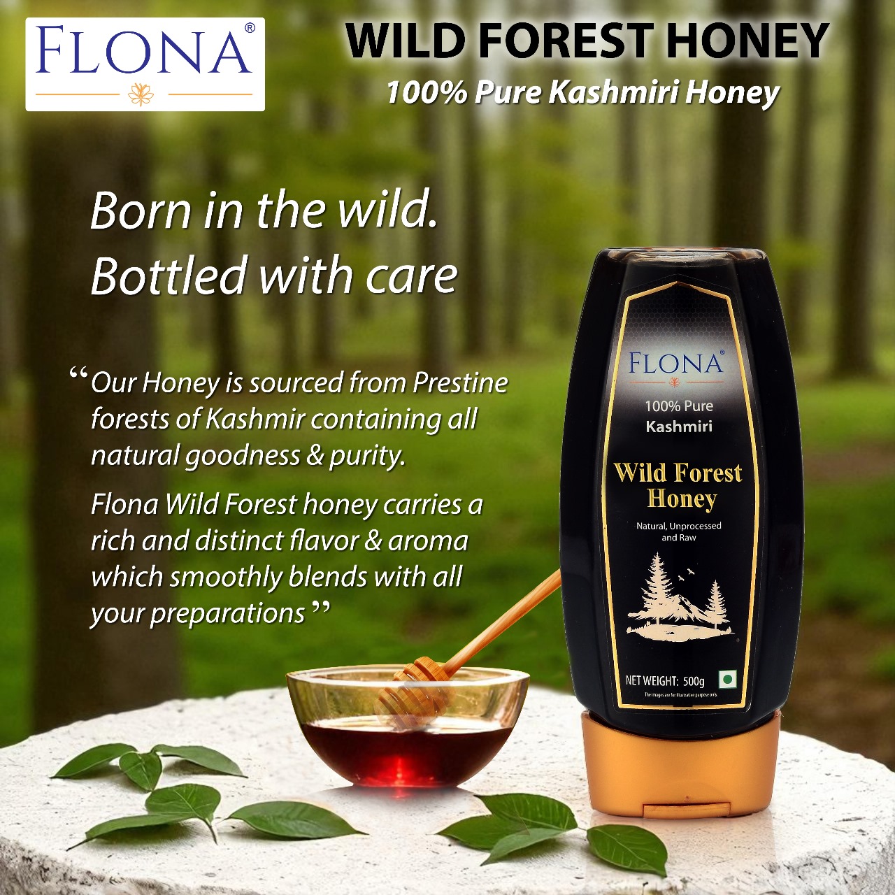 FLONA Wild Forest Honey